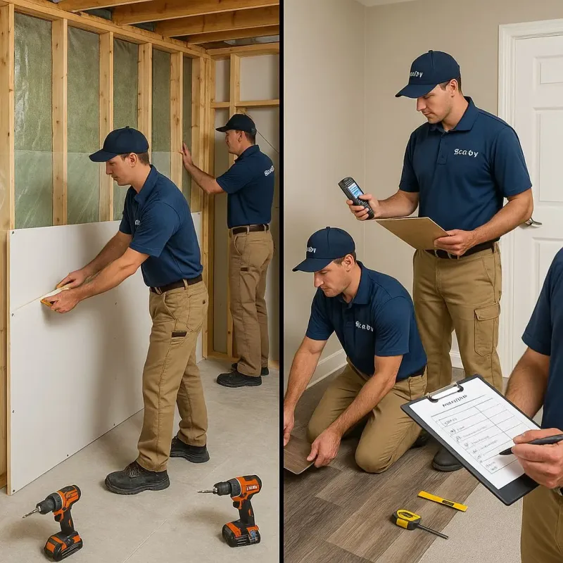 Repairs and Reconstruction process in Schwenksville, PA