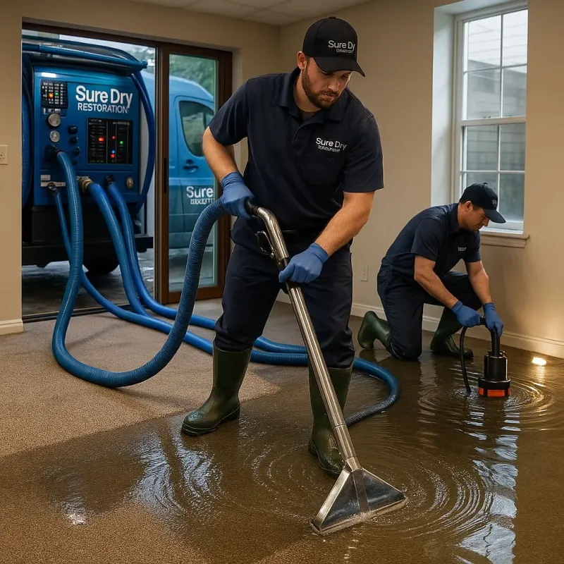 Water Extraction and Removal process in Schwenksville, PA